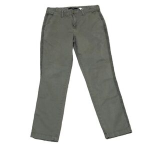Quince Chino Pants Size 28 Sage Green Organic Cotton